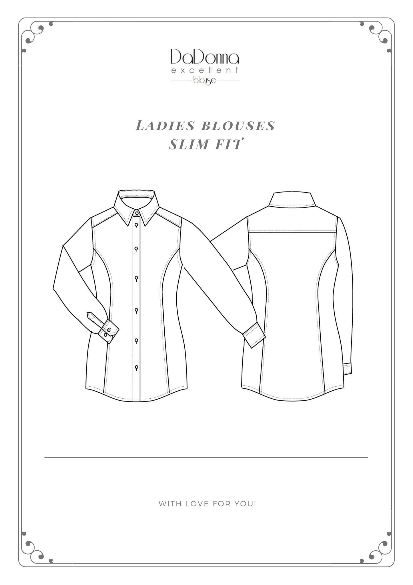 Luxury Cotton Blue French Cuff Blouse: Herringbone Dress Shirt